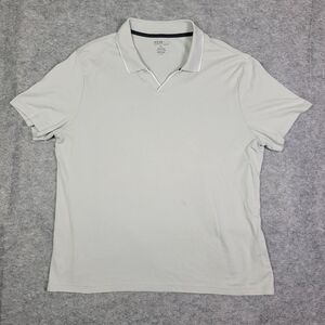 Kenneth Cole Awearness Men's Gray Buttonless Polo Size XL